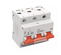 1pcs 3P AC Miniature Circuit Breaker C Curve D Curve MCB 80A 100A 125A Electrical components(3P C,80A)