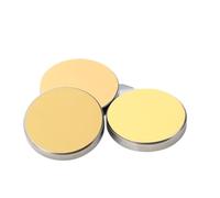 1PCS 3PCS Co2 Lens Reflective Si Mirrors Lens for Acrylic Laser Gold-Plated Silicon Reflector Lenses(Si Mirror 1Pcs,30mm)