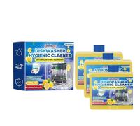 1pcs--3pcs100ml Dishwasher Cleaner & Descaler - Lemon Scent, Removes Limescale & Grease, Safe for Dishes, Eco-Friendly Formula, Compatible with Jakehoe(3pcs)