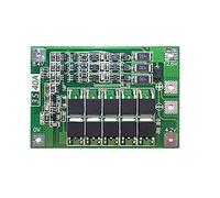 1Pcs 3S 4S 30A 40A 60A Protection Board 18650 BMS For Drill Motor 11.1V 12.6V 14.8V 16.8V Enhance Balance (3S 40A?Balance)