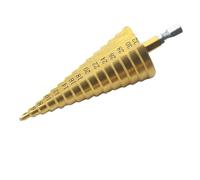 1Pcs 4-32 Mm HSS Coated Step Drill Bit Drilling Power Tools Metal High Speed Steel Wood Hole Cutter Cone