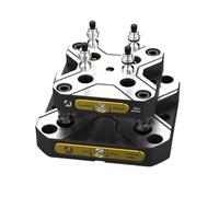 1pcs 4-5 Axis Zero Point Quick Change Plate Fixture Can Be Paired with Self Centering Vise Three Jaw Chuck Chuck Holder
