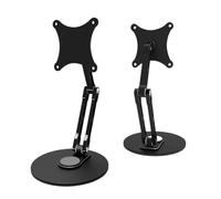 1PCS 4.5inch-15.6inch VESA Protable Monitor Stand 75mm VESA Monitor Desk Mount Single Monitor Stands Freestanding Fits