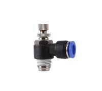 1pcs 4/6/8/10/12mm Pneumatic Regulating Valve Air Flow Control 1/8" 1/4" 3/8" 1/2" BSP Male Thread Hose Fittings(4168)