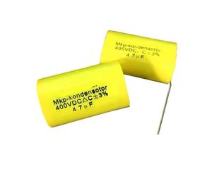 1PCS 4.7UF 400V 6.8UF 400V ±3% MKP-kondensotor Audio/Electroless Capacitor capacitance RUAJOGYNVM(400V 4.7UF)