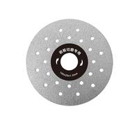 1Pcs 4 Inch 100mm Diamond Dry Cutting Disc Ultra Thin Continuous Rim Saw Blade for Porcelain Ceramic Tile Marble Granite, Slab Stone Cutting for Angle Grinder Marble Cutter