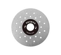 1Pcs 4 Inch 100mm Ultra Thin Diamond Cutting Disc Continuous Rim Turbo Blade for Porcelain Ceramic Tile Marble Granite, Slab Stone Saw Blade for Angle Grinder Marble Cutter