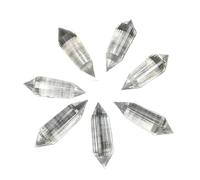 1pcs 40-50mm Clear Quartz Crystal 24 Sided