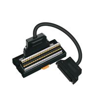 1PCS 40-pin FCN/TB Interface Module, Connector-Spring Teminal Block Conversion Unit,Convertor,Breakout Board(Module with 2M Cable)