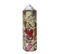 1pcs 400-450g Dragon Blood Column Obelisk Crystal Wand Point