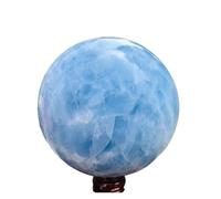 1pcs 400-500g Blue Calcite Quartz Ball, Crystal Stone Gemstone Stone