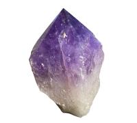 1pcs 400-500g High Crystal Quartz Obelisk Vivid Purple Rough Polished Gemstone Stone