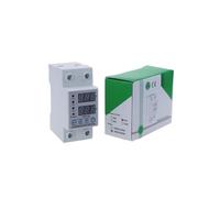 1PCS 40A/63A/80A/100A DIN Rail Dual Display Adjustable Overvoltage, Current and Undervoltage Equipment Protection Relay(80A)