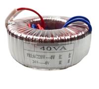 1pcs 40W 40VA Input 220V Output 24V Ring Transformer Single-phase Low Frequency Power Transformer