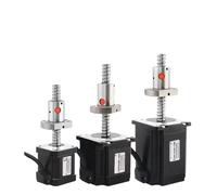1pcs 42 57 integrated ball screw stepper motor SFU1204 linear screw lifting motor(57HB100mm)