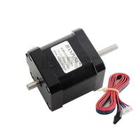 1PCS 42 motor 17HS8401S-SZ 52N.CM Nema17 Stepper Motor 48mm 4-lead For Router Engraving milling machine Double Shaft motor