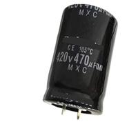 （1pcs）420V470UF 25X55 aluminum electrolytic capacitor 470UF 420V 25 * 55 450V/400V CZAOINCU