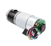 1pcs 42mm 775 DC 24V High Torque All Metal Planetary Gear Motor With Encoder(23RPM)