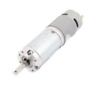 1PCS 42mm Diameter Planetary High DC Gear Box Motor Speed Reducer 12/24V(24V 12RPM)
