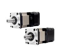 1pcs 42mm Nema 17 High Precision 15 Arcmin Planetary Geared Reducer Stepper Motor Ratio 1:5-1:100 DC 24V Gearbox Stepping Motor(Ratio 25,Drive-UML245R(RS485))