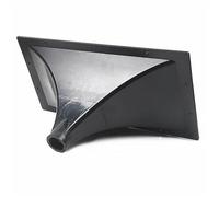 1pcs 430 * 225mm Rectangular stage speaker high pitched horn horn ABS plastic screw mouth 33mm horn