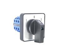 1pcs 440V 20A 3-Position Rotary Cam Changeover Switch | On-Off-On LW26-20/4 Transfer Selector 4 Floors Electrical Panel Switch