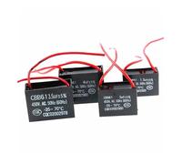 1pcs 450V 4uF 4mF CBB61 electronic starter Start Run Fan Capacitor BIANMTSW
