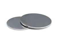 1pcs 45mm-90mm Stainless Steel Round Sheet Circular Plate Disc Round Spacer Disk Sheet Thick 1.1/1.3/1.8/2.7mm(45mm*2.7mm)