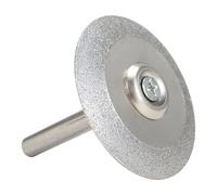 1pcs 45mm Diamond Grinding Wheel Mini Polishing Disc for Drill and Die Grinder - Metal and Tungsten Grinding Tool(45deg 45x6mm)