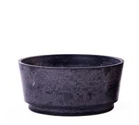 1Pcs 46Cm Planter Marble Effect Charcoal Garden Planter