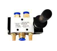 1pcs 4H210-08/4H310-10/4H410-15 2 Position 5 Port Air Manual Valve Pneumatic Control Valve 5/2 Way Hand Lever Operated Control Valve(Only Valve,4H310-10)