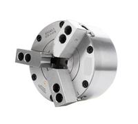 1pcs 4inch KY04-2/3 High-Precision Solid Pneumatic Chuck for Mechanical CNC lathes 4-inch Standard high-Speed 2/3 jaw(Two Claws)