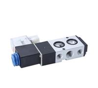 1PCS 4M210-08 4M310-08 4M410-10 Pneumatic Electric Solenoid Valve 2 Position 3 Port Five Way Control Air Valve Electromagnetic.(4M210-08 PC12-02,DC12V)