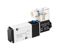 1PCS 4M210-08 4M310-10 4M410-15 Pneumatic Electric Solenoid Valve 2 Position 3 Port Five Way Control Air Valve Electromagnetic.(4m410-15 Pc6-04,220 Volt)