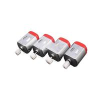 1pcs/4pcs /Micro DC electronic starter 130 Toy Car electronic starter DC3V 16500RPM High Speed with Gear for Small Four-wheel Drive electronic starter MQXFCZUX(12 Tooth motor,4PCS Motor)