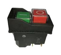 1Pcs 4pin Waterproof magnetic explosion-proof pushbutton switch kld-28 5E4 IP55 220v magnetic starter electromagnetic switches