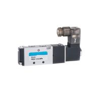 1PCS 4V110 4V120 4V130 M5 G 1/8 air Solenoid Valve 0.15~0.8 MPa Type Pneumatic air Valve(4V130P-06G1-8 3-5Way,DC12V_1PC)