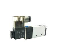 1PCS 4V210-06/08 Solenoid Valve G 1/8" G 1/4" Two-Position Five-Way Pneumatic air Control Valve Model Design(4V210 08High Quality,DC12V_1PC)