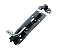 1Pcs 5" Black Latch Catch Heavy Duty Garden Gate Shed Sliding Door Tower Bolt
