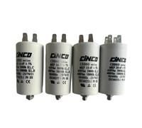 1PCS 50/60Hz12 14 16 18uf Motor Double Insert Motor Run Capacitor Pump Motor Starting Capacitor 450V Lugs Screws(18uF 450V)