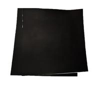 1pcs 500mm x 500mm Self-Adhesive High Temp Silicone Rubber Mat - Black Square Sheet for PC Builds & DIY Projects(500x500x4mm)