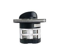 1PCS 50A 2 Poles 8 Terminals Rotary Cam Switch Universal Changeover Select Interruptor Optional Positions YMZ12-50/2(MAN-OFF-AUTO)