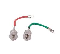 1pcs 50A generator rectifier diode Bolt type ZP50A 1600V spiral defence the thyristor(Green Reverse ZP50A)