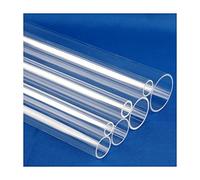1pcs 50cm Clear Acrylic Tube for Fish Tank & Hydroponics | Durable Round Pipe for DIY Projects, Home Decoration & Gardening(90mm)
