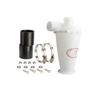 1pcs 50mm ID SN50T6 Sixth Generation Turbo Cyclone Vacuum Cleaner Filter Dust Collector Separator (Color : B White Cyclone)