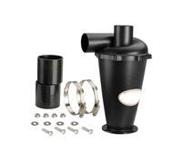 1pcs 50mm ID SN50T6 Sixth Generation Turbo Cyclone Vacuum Cleaner Filter Dust Collector Separator (Color : A Black Cyclone)