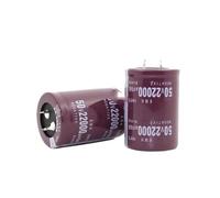 1pcs 50v22000uf Radial DIP Aluminum Electrolytic Capacitors 50v 22000uf Tolerance 20% size 35x50MM 20% BIANMTSW