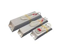 (1PCS) 50W 100W 150W RXLG Aluminum Shell Braking Resistor 5 10 15 20 30 40 50 60 70 75 80 100 150 200 250 300 400 500 RJ R Ohm(150W 100R)