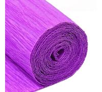 1Pcs 50x250cm Colored Crepe Paper Craft DIY Flowers Decoration Gift Wrapping Paper Craft Roll Origami Handmade Crinkled Paper(Deep purplish blue)