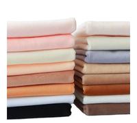 1PCS 50x50cm/150x50cm 1mm Cotton Doll Skin Fabric 1mm Crystal Super Soft Plush Flesh Pad Short Hairy Dense Pillow Handmade DIY Fabric Fabric for Sewing(5,50x50cm)
